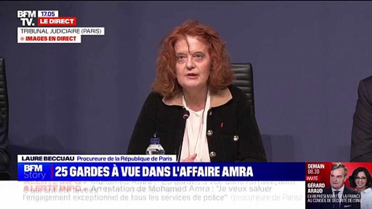 Arrestation de Mohamed Amra: la procureure de Paris décrit "une organisation criminelle déterminée" autour du narcotrafiquant