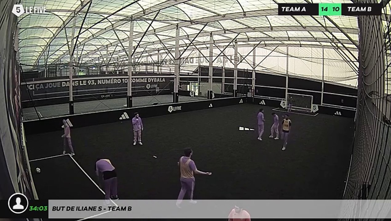 But de Iliane S - Team B