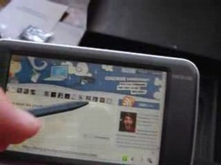 Test : tablette Nokia N810