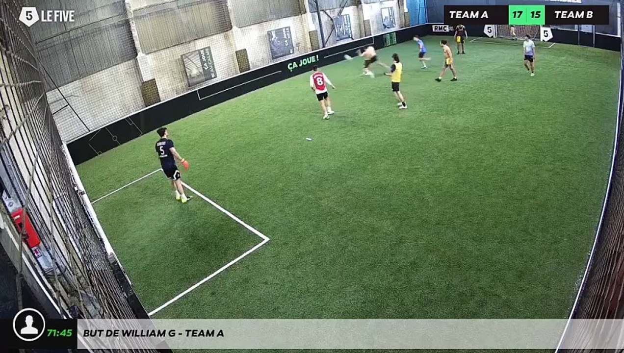 But de William G - Team A