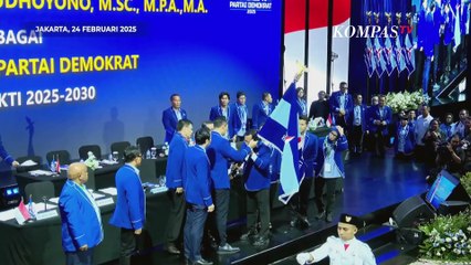 Sah! AHY Terpilih Kembali Jadi Ketum Demokrat 2025-2030