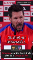 Atlético - Après le bus face au Real, l'avion face au Barça !