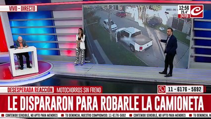 Salvaje asalto a un automovilista: lo bajaron del auto, lo hicieron arrodillar y le dispararon