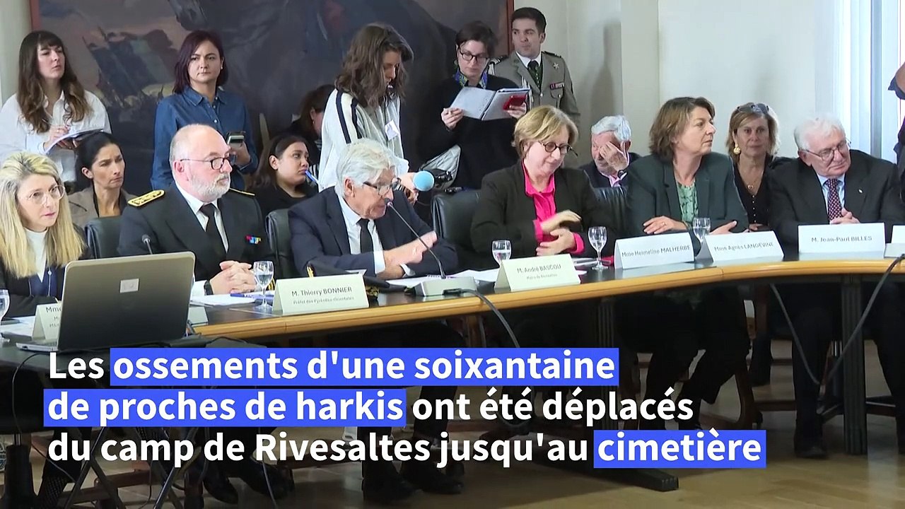 Harkis : à Rivesaltes, stupeur et colère chez les proches apprenant le transfert de corps