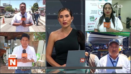 REPARAN BACHE EN LA VIA