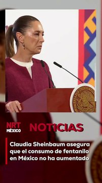 La presidenta Claudia Sheinbaum declaró que el consumo de fentanilo en México no ha registrado un aumento significativo, en contraste con la crisis que enfrenta Estados Unidos.