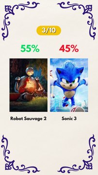 Tu préfères ? Choisis ton film préféré !