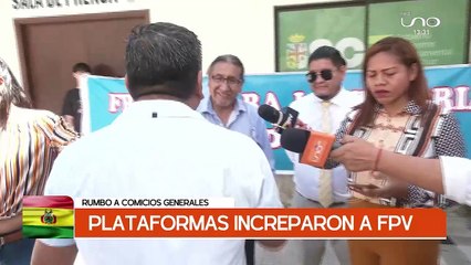 scz Plataformas cuestionan candidatura de Evo