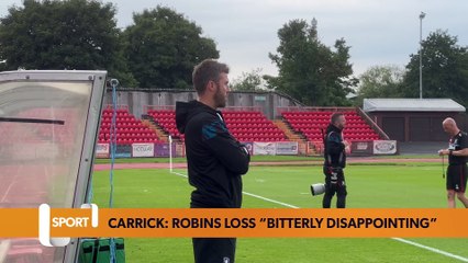Middlesbrough’s Michael Carrick reflects on “bitterly disappointing” loss against Robins