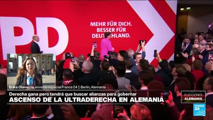 Informe desde Berlín: derecha gana en Alemania pero tendrá que buscar coalición