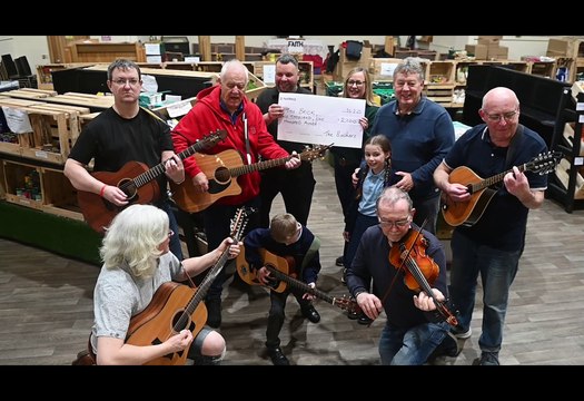 Wigan musicians raise funds for The Brick charity