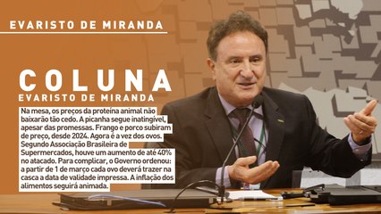 Na mesa, os preços da proteína animal não baixarão tão cedo