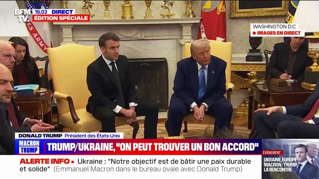 Emmanuel Macron: L'Ukraine doit recevoir une compensation, mais qui soit payée par la Russie
