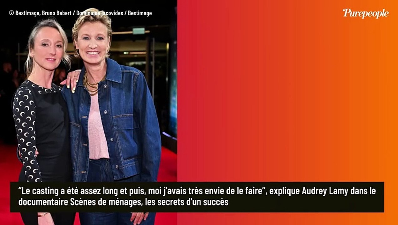 Audrey Lamy a eu “terriblement peur” sur le plateau de Scènes de ménage : sa sœur Alexandra en est la raison principale !