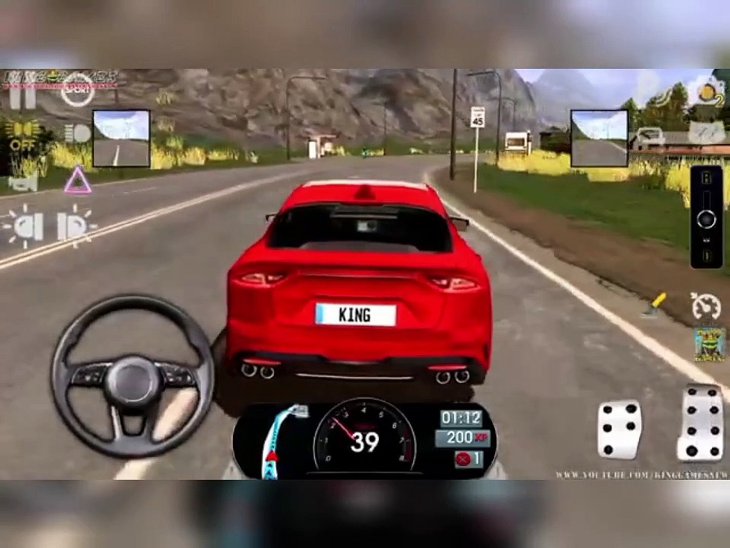 ⁣School driving sim offroad driving simulator gameplay