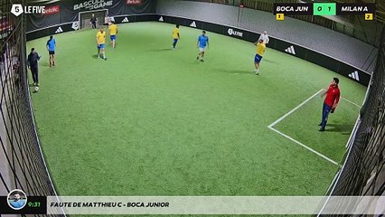 Faute de Matthieu C - Boca Junior