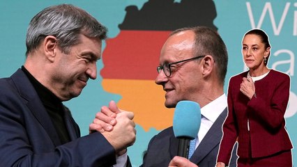 Claudia Sheinbaum opina sobre el triunfo del partido conservador en Alemania