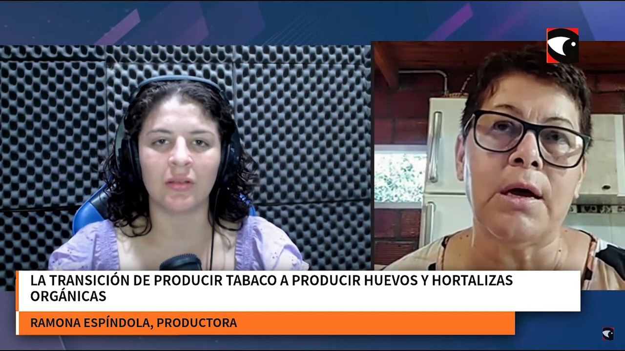 La transición de producir tabaco a producir huevos y hortalizas orgánicas