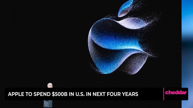 Apple to Spend $500B in U.S. in Next Four Years