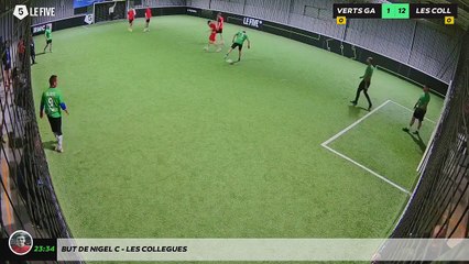 But de Nigel C - Les Collegues