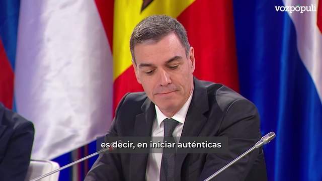 Sánchez afirma que es crucial que Europa se implique en las negociaciones de paz en Ucrania