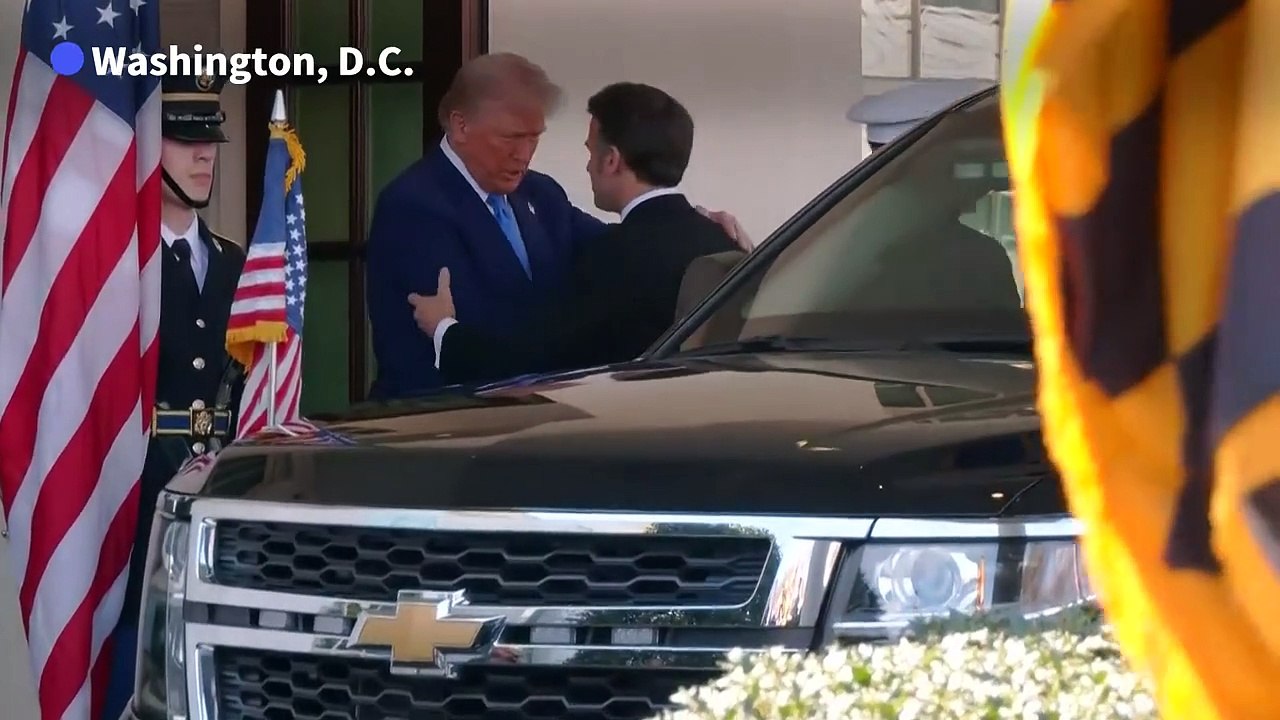 Trump bei Macron-Besuch: Ukraine-Krieg könnte binnen 'Wochen' enden