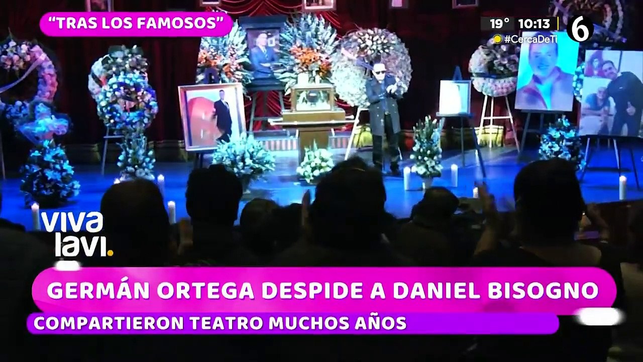 Familia y amigos despiden a Daniel Bisogno