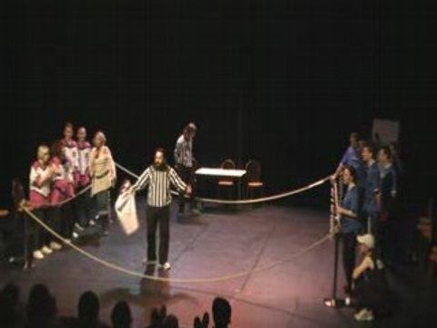 Improvisation théatrale Carton Rouge a l'improv'istres