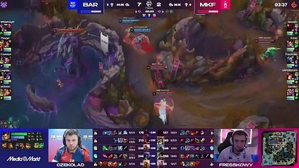 Legolas apareció en el momento clave para asegurar la partida con una Quadrakill