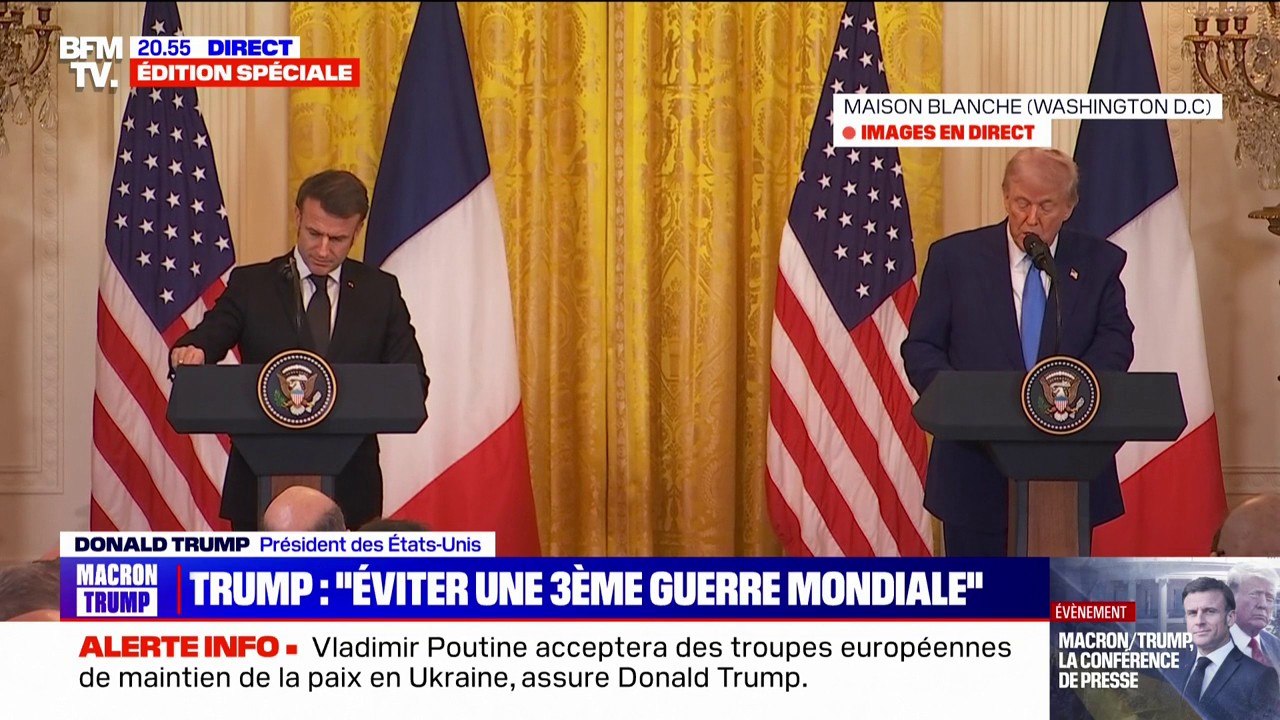 Donald Trump: "Nous devons avoir un accord avec l'Ukraine, sur les minerais critiques"