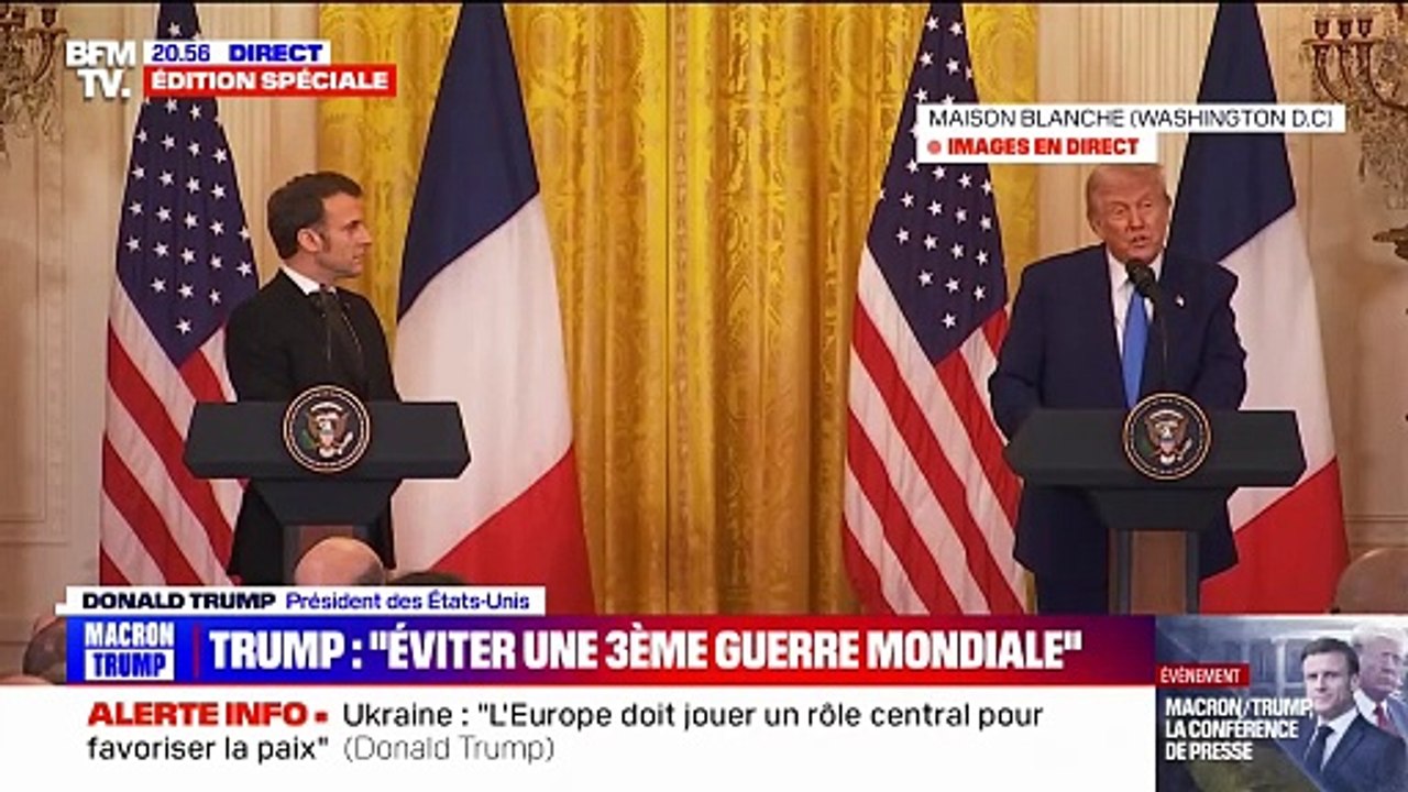 Donald Trump: ce premier mois de mandat "a été le meilleur mois de l'histoire des États-Unis"