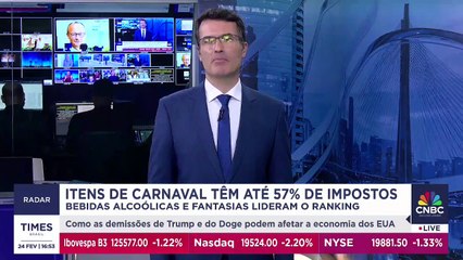 Artigos de Carnaval podem ter até 57% de impostos; presidente da Associação Comercial de SP explica