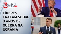 Trump e Macron falam com imprensa após reunião na Casa Branca