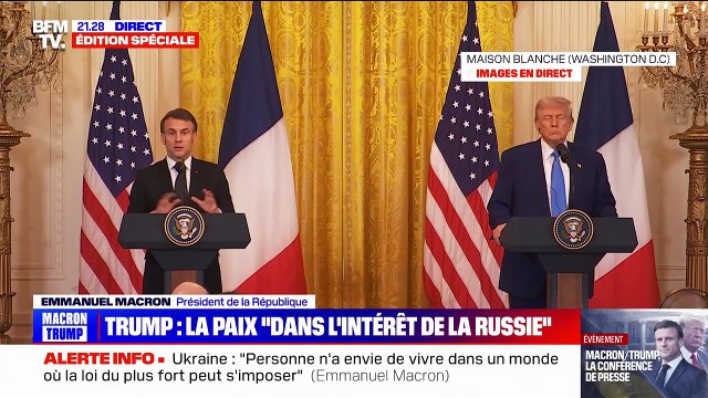 Envoi de troupes en Ukraine: On est prêt à déployer des forces de garantie , affirme Emmanuel Macron