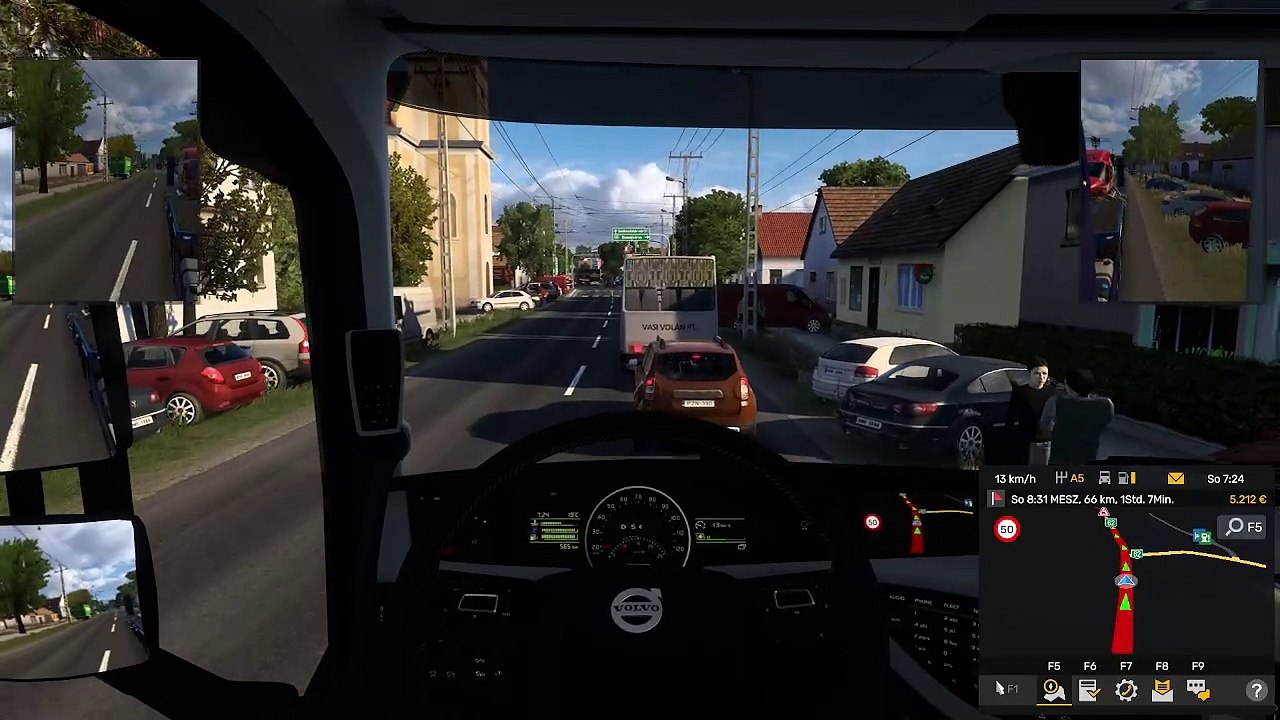 ETS 2 Ungarn Map - Dunaújváros nach Szigetszentmiklós - Helikopter