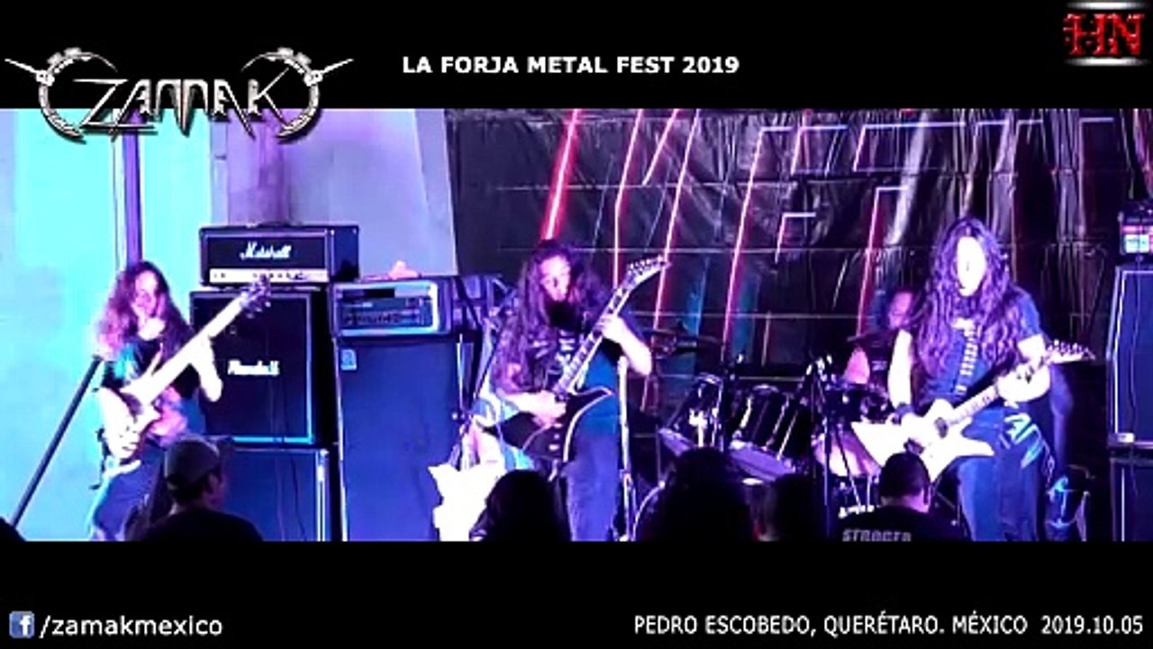 ZAMAK - Live @ Pedro Escobedo, Querétaro. México [2019.10.05]  #MetalMexicano