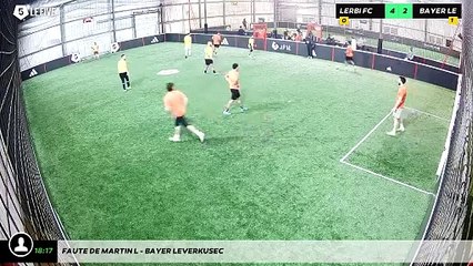 Faute de Martin L - Bayer Leverkusec