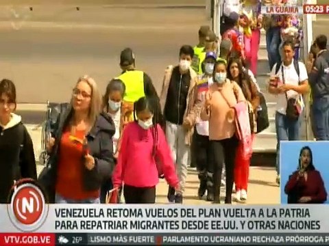 La Guaira | Más de 600 venezolanos han sido repatriados en el mes de febrero