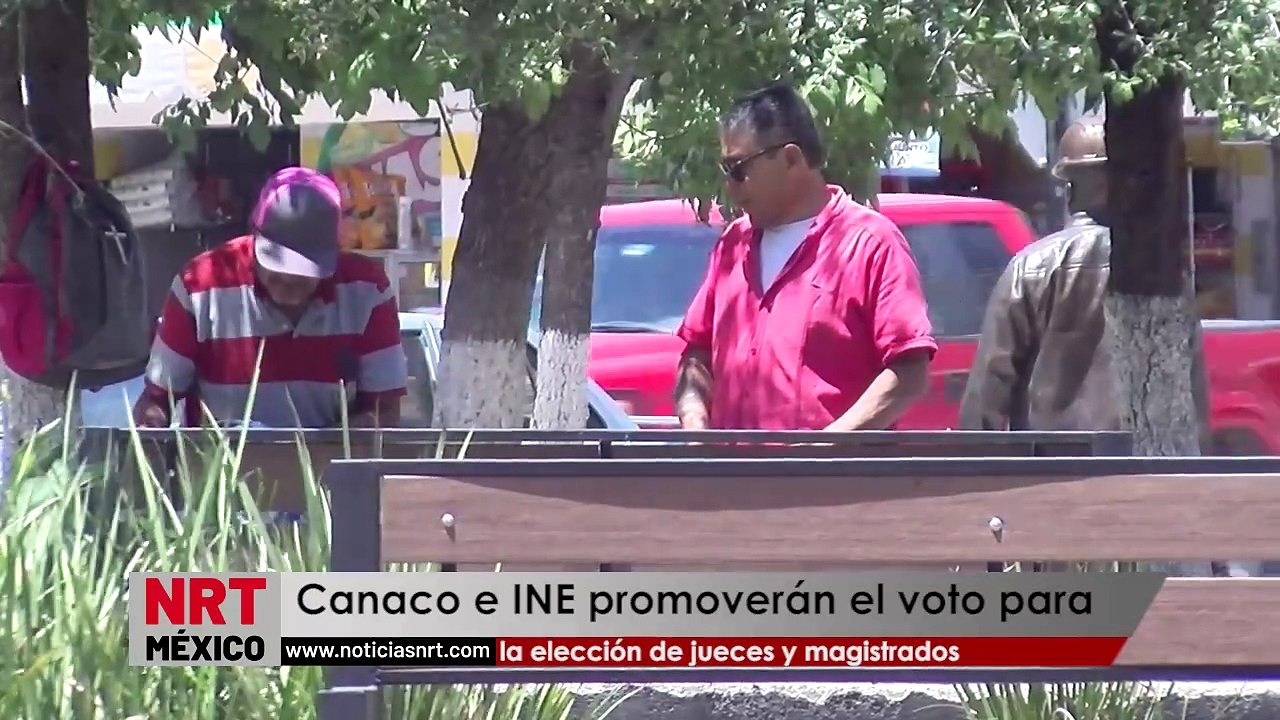 Canaco e INE promoverán el voto para la elección de jueces y magistrados