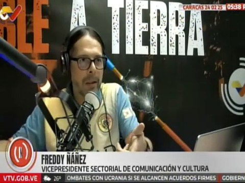 Vpdte. Sectorial Freddy Ñáñez: George Harris es un fascista e ignorante de la historia latinoamericana