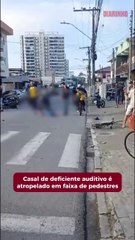 Casal de deficientes auditivos sofre acidente no São Judas