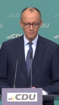 Merz anuncia las negociaciones de coalición negra y roja