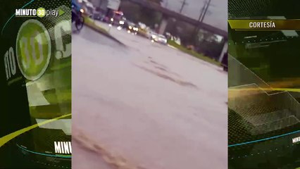 Vías inundadas para la zona norte del Valle de Aburrá