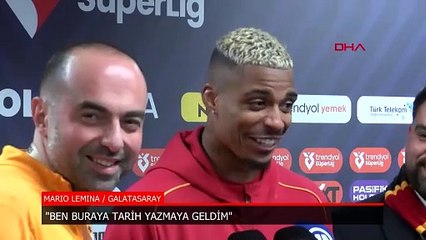 Galatasaray'da Lemina: Tarih yazmaya geldim