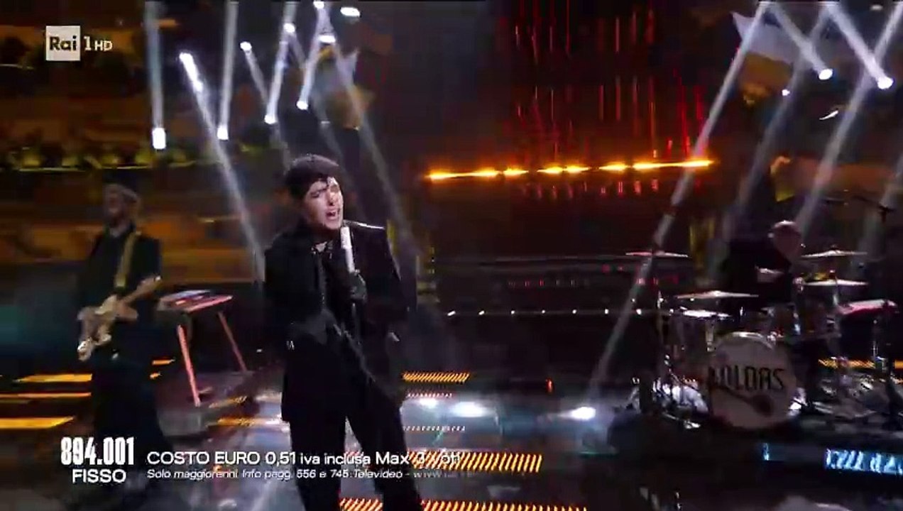 The Kolors - Tu con chi fai l'amore @ Sanremo 2025 serata finale