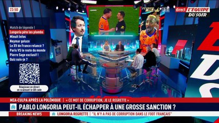 Pablo Longoria peut-il échapper à une grosse sanction ? - L'Équipe du Soir - extrait