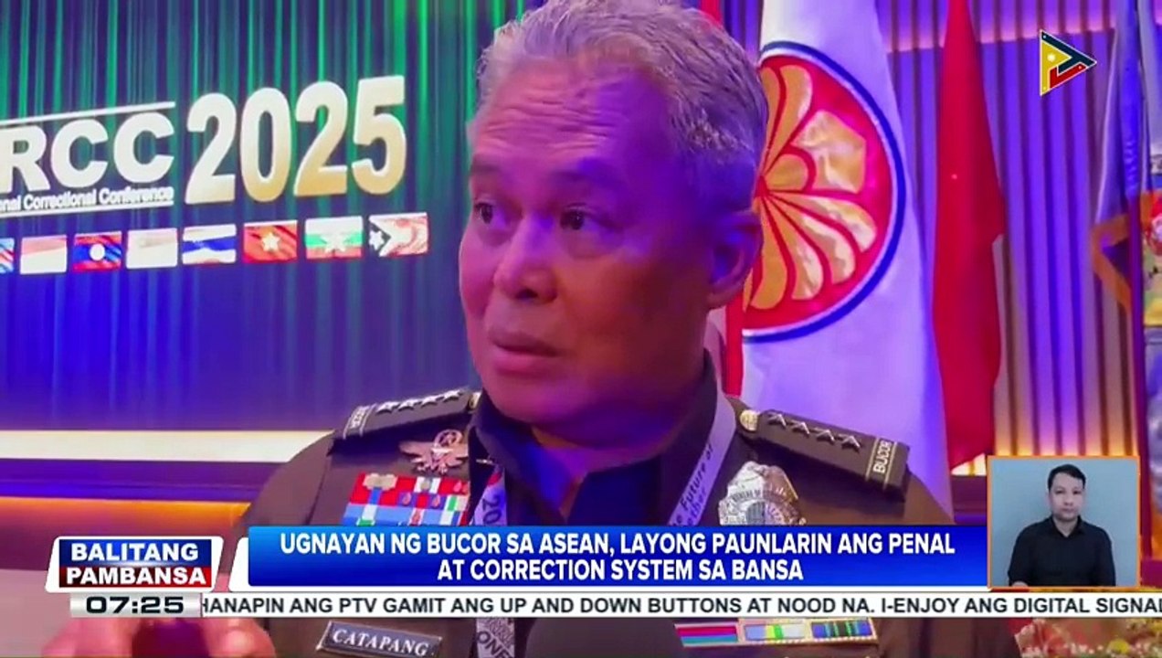 Ugnayan ng Bureau of Corrections sa ASEAN, layong paunlarin ang penal at correction system sa bansa