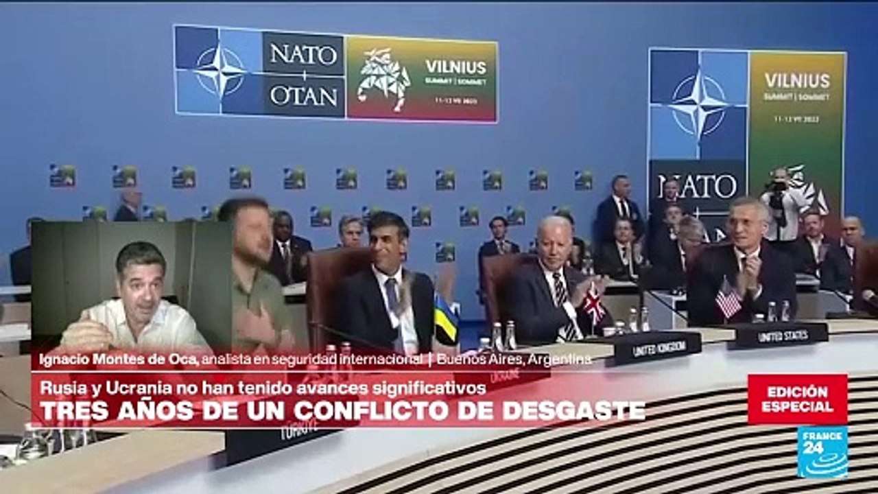 Ignacio Montes de Oca: "Ucrania está yendo de menos a más y Rusia de más a menos"