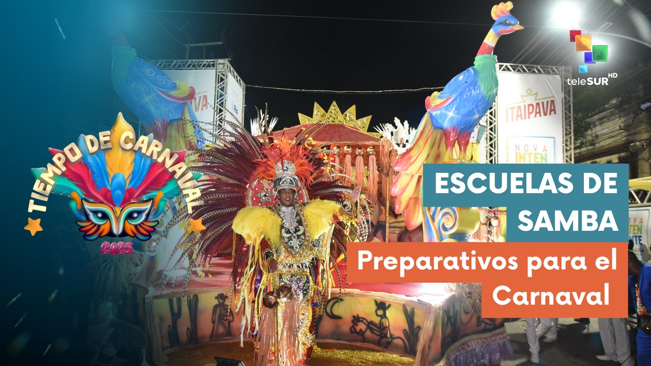 Río de Janeiro se prepara para nueva disputa entre escuelas de Samba