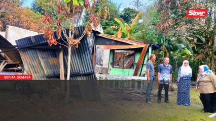 Rumah musnah terbakar menjelang Ramadan